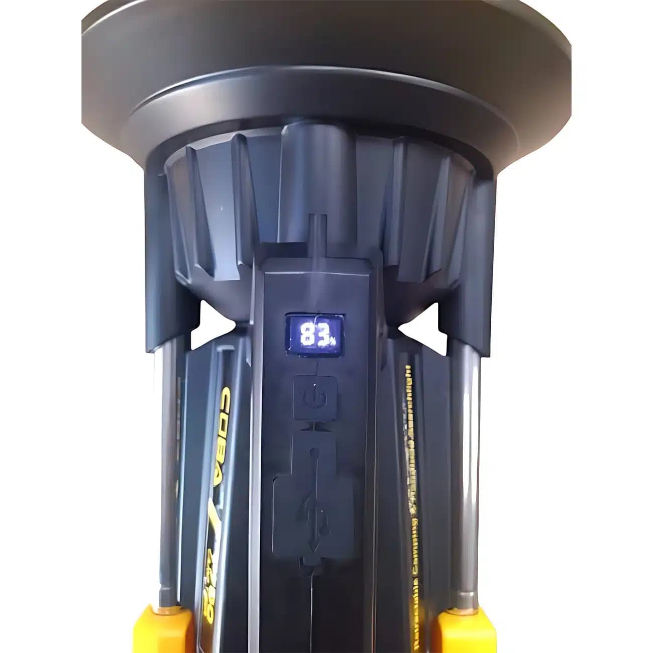 پروژکتور و چراغ قوه شارژی کوبا Coba مدل CB-T600 چندکاره برد 600 متر — تصویر ۸