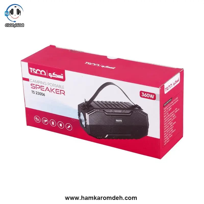 اسپیکر بلوتوثی 23006 تسکو (TSCO) — تصویر ۵