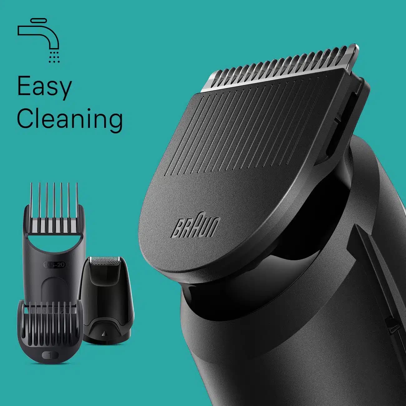 ماشین اصلاح شارژی براون Braun مدل MGK3410 شش کاره — تصویر ۷