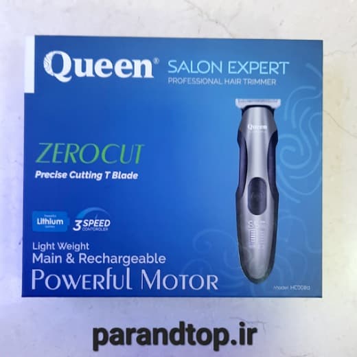 ماشین اصلاح موی و صورت کویین مدل HC008d(24ماه گارانتی معتبر)