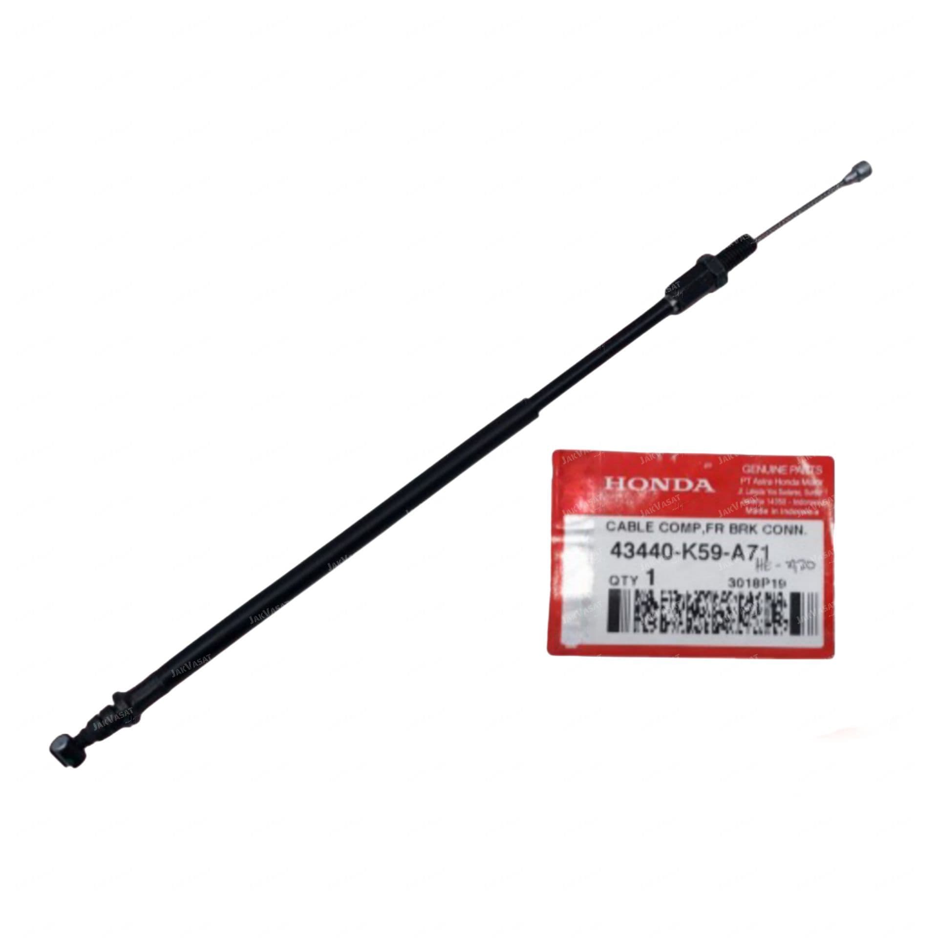 سیم ترمز عقب کوچک CLICK150 با کد فنی (43440-K59-T11) (هوندا)