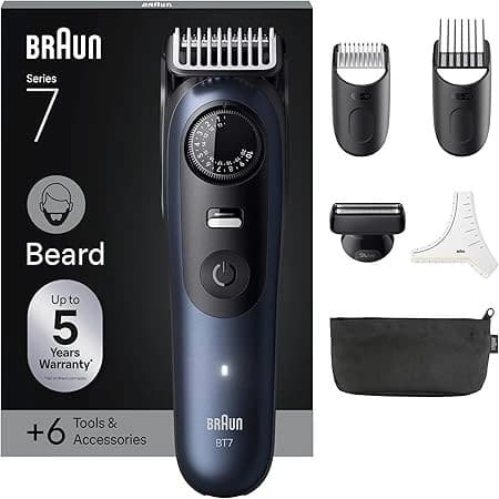 ریش تراش براون Braun مدل BT7520 سری 7 با 40 تنظیم طول — تصویر ۱۰