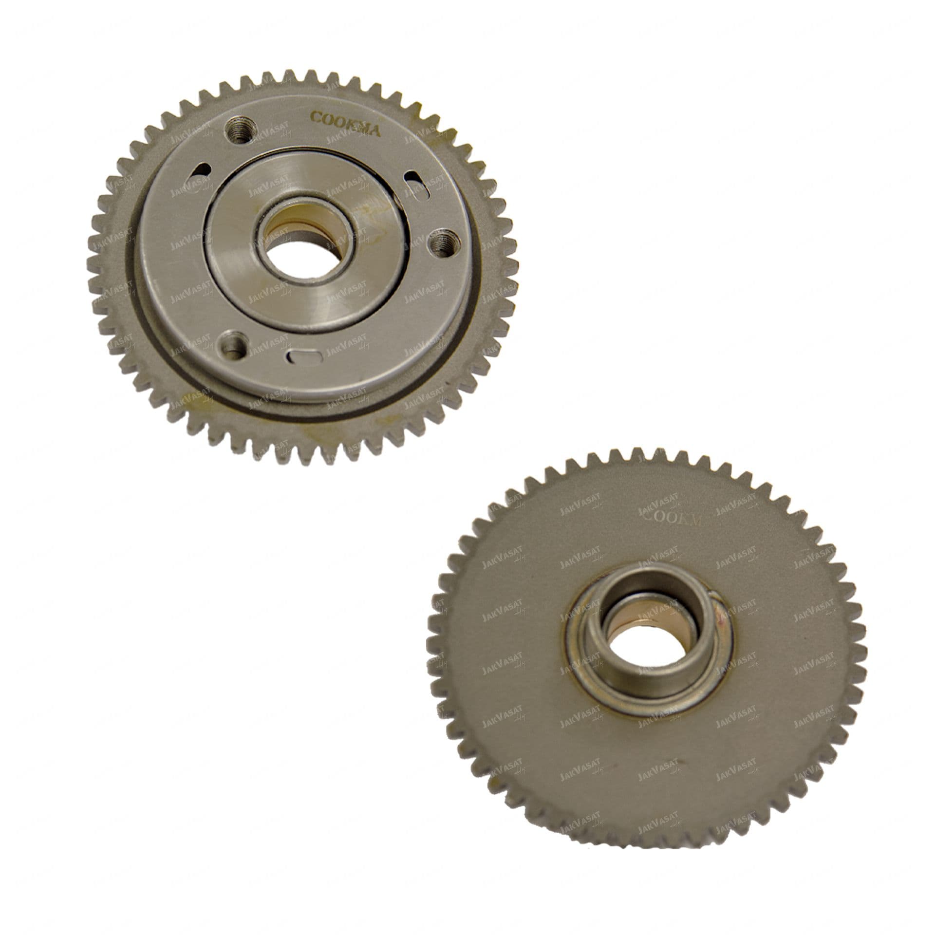 دنده استارت با بلبرینگ 3 ساچمه با کد فنی (E-21-010) (کوکما)