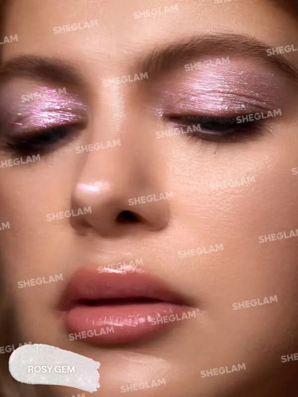 سایه استیکی ژله ای رنگ Rosy Gem شیگلم — تصویر ۴