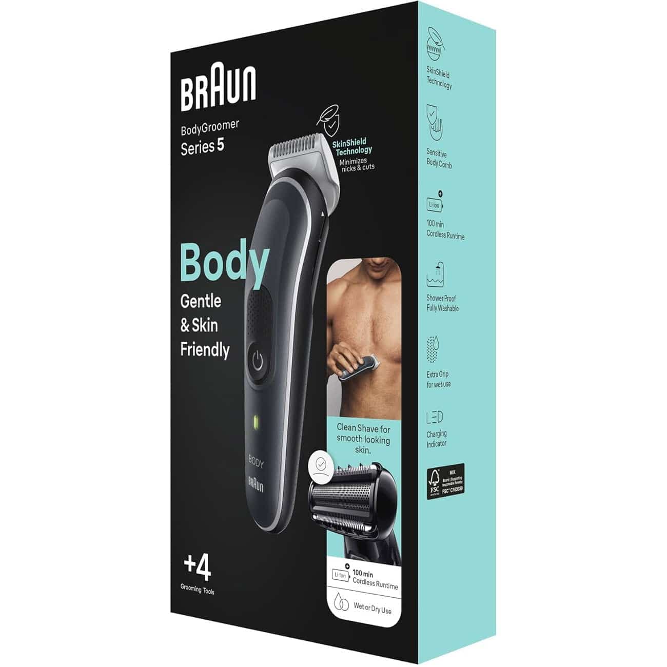 ماشین اصلاح بدن براون Braun مدل BG5360 — تصویر ۹