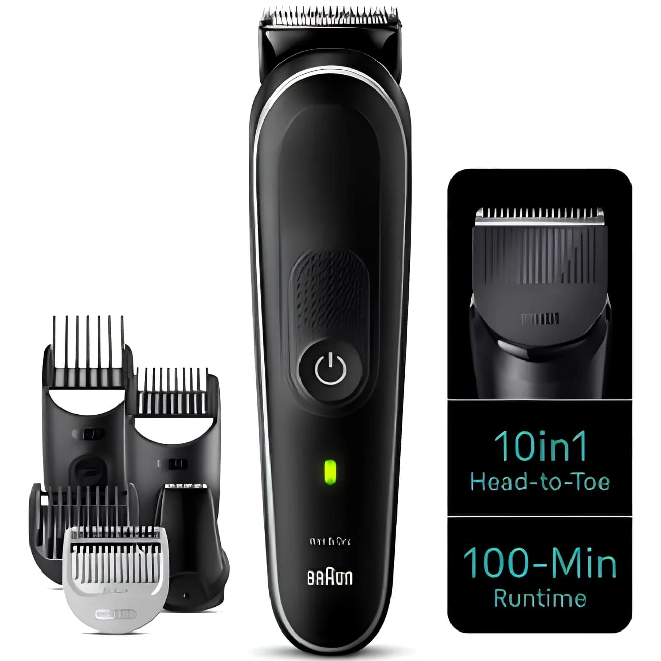 ریش تراش و ماشین اصلاح براون Braun مدل MGK5440 شارژدهی 100 دقیقه