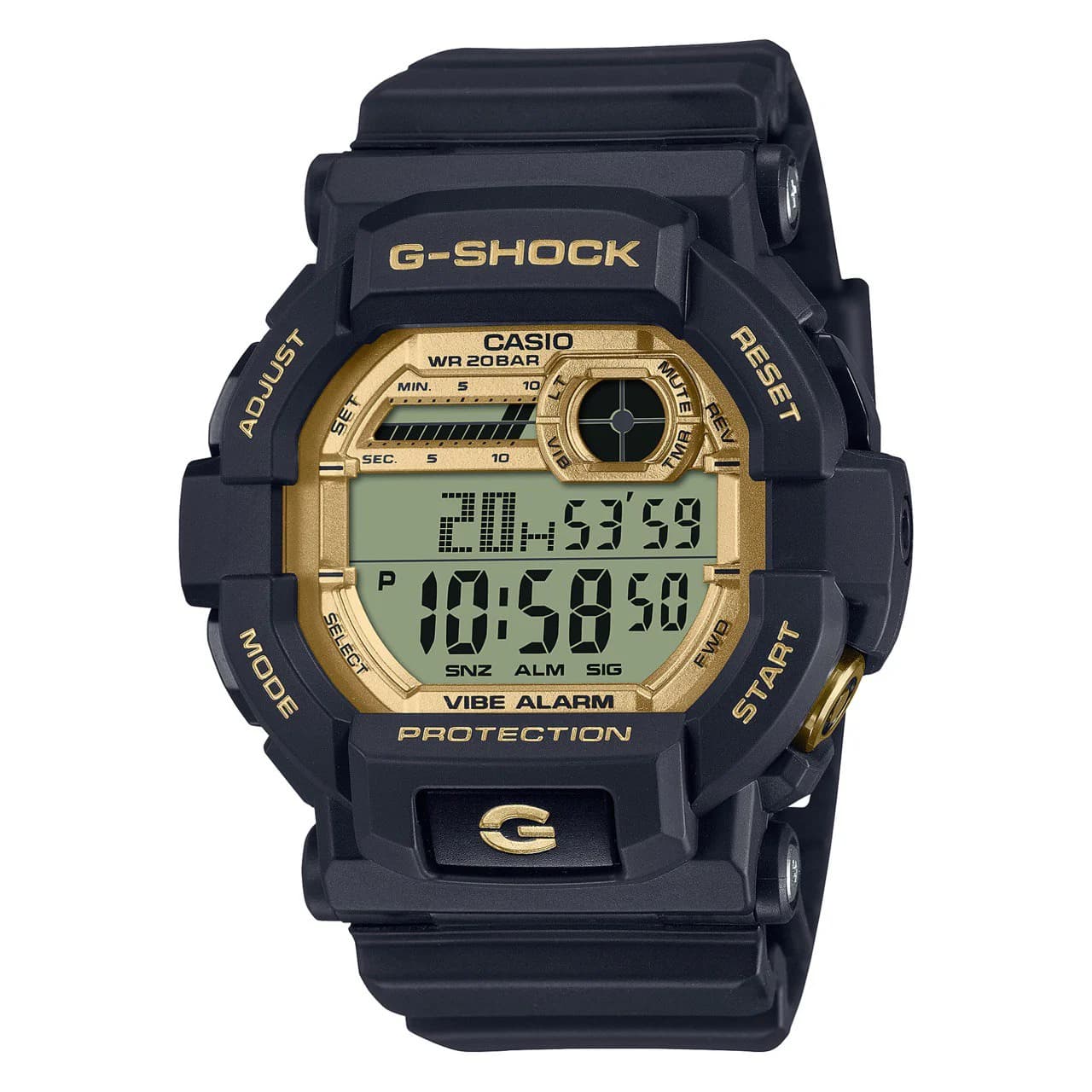 ساعت مچی مردانه کاسیو G-SHOCK GD-010-1DR با باتری 10 ساله — تصویر ۷