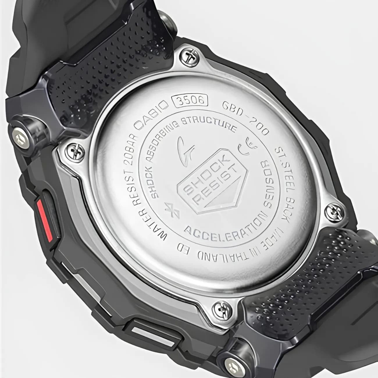 ساعت مچی مردانه کاسیو Casio مدل GA-2100-1A1DR صفحه مشکی — تصویر ۶