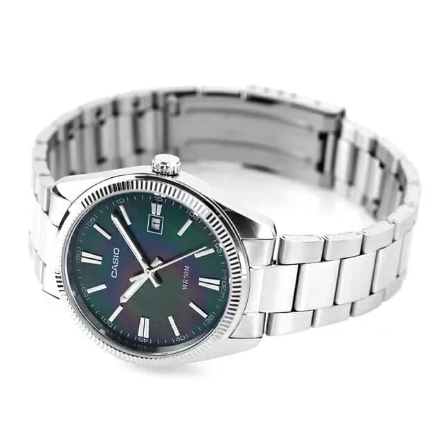ساعت مچی مردانه کاسیو Casio مدل MTP-1302DS-1A با صفحه صدفی — تصویر ۸