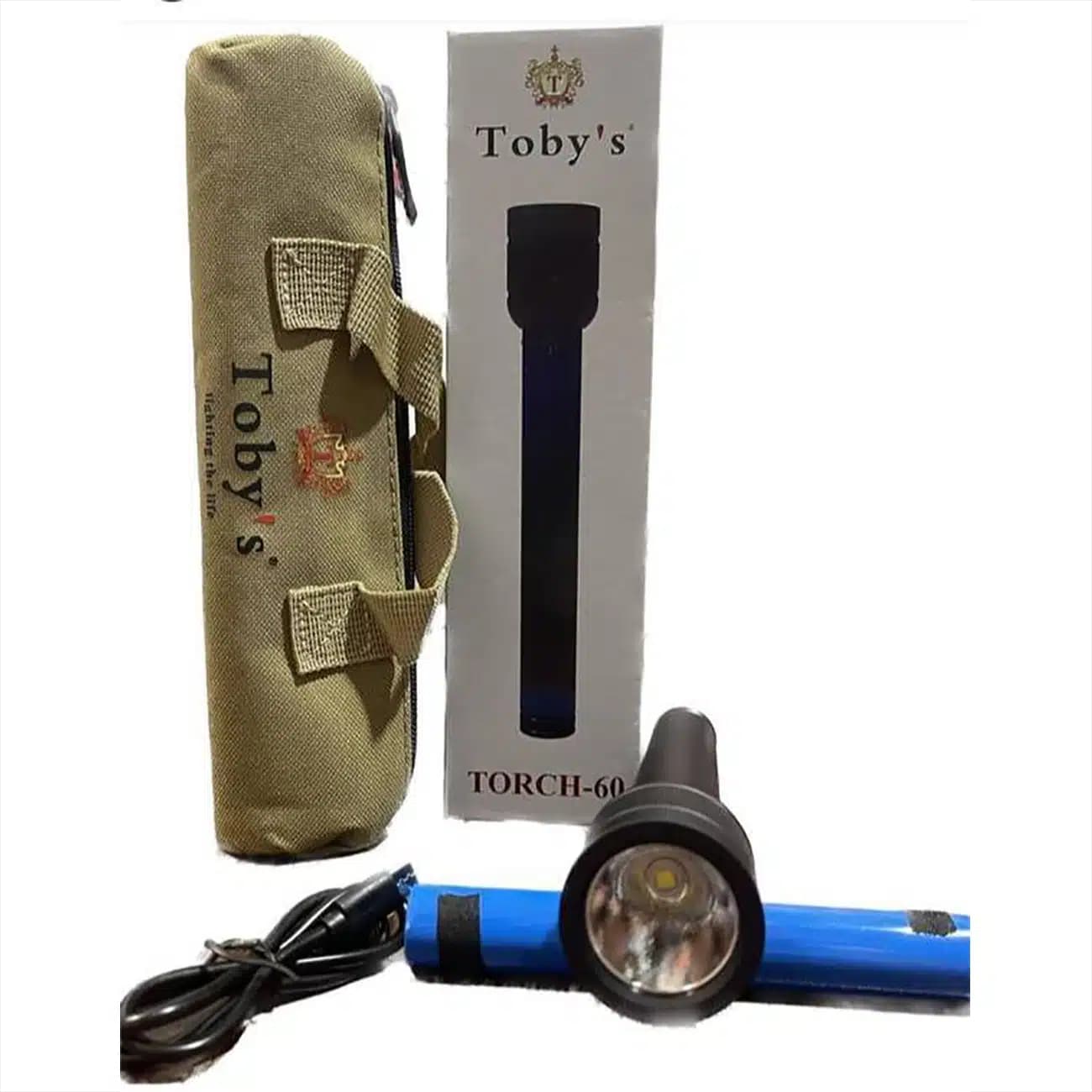 چراغ‌ قوه شارژی توبیز TORCH-60 — تصویر ۲