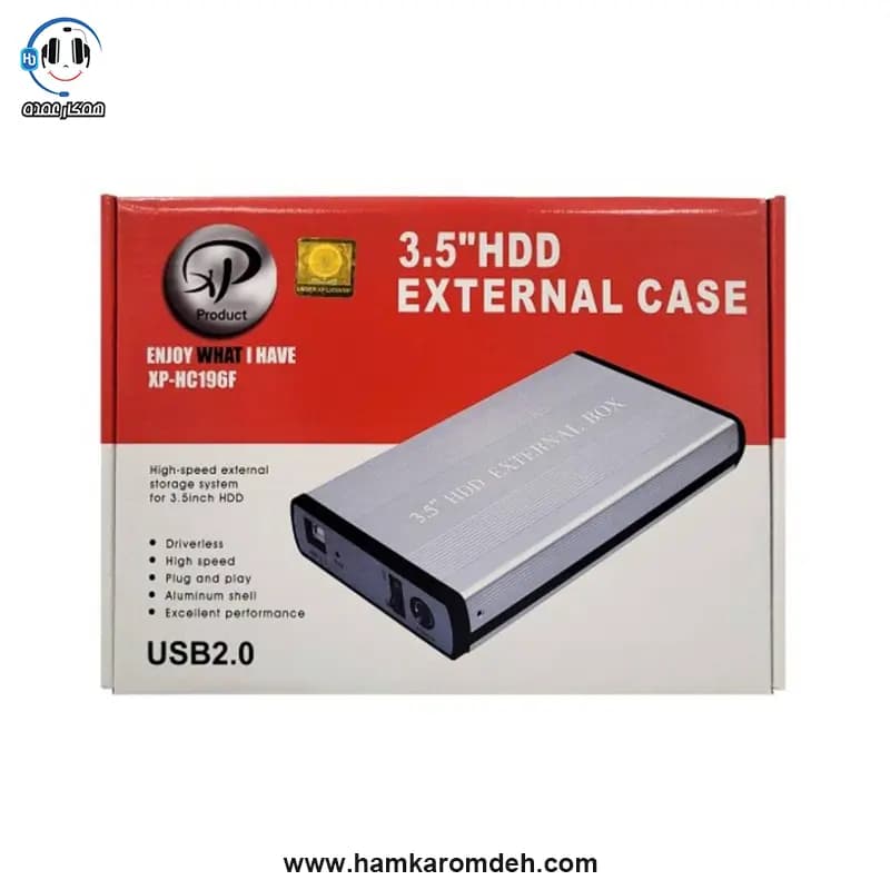 باکس هارد 195f ایکس پی (XP) usb2 — تصویر ۳