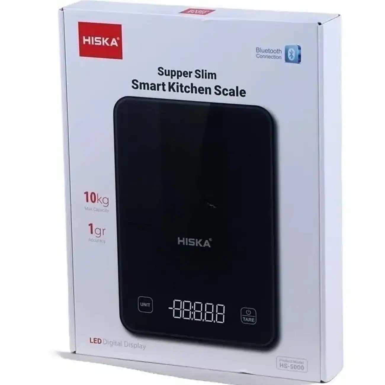 ترازو آشپزخانه هوشمند هیسکا HISKA مدل HS-5000 بلوتوث دار — تصویر ۶