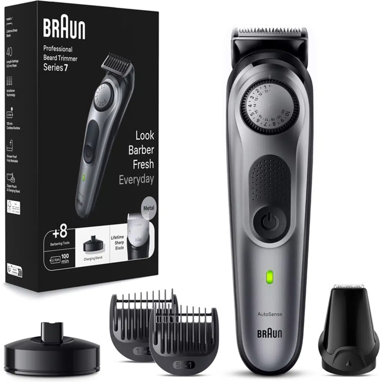 ست ماشین اصلاح شارژی براون Braun مدل BT7420 ضدآب — تصویر ۹