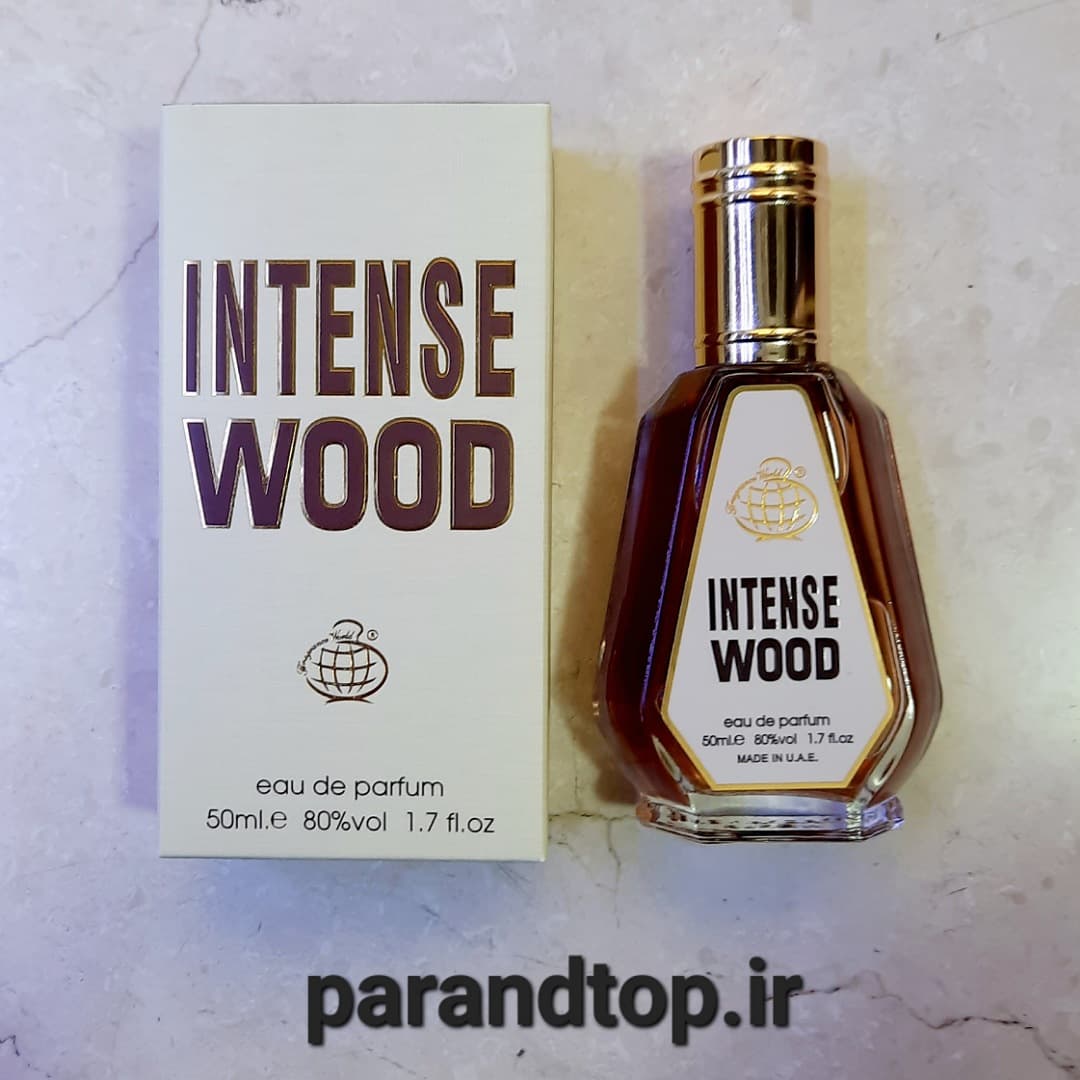 ادکلن فراگرانس وورد اینتنس وود FRAGRANCE WORLD INTENSE WOOD (حجم 50میل)