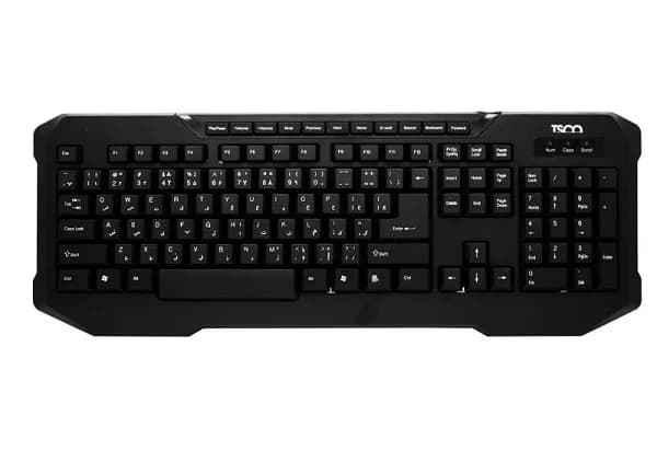 کیبورد باسیم تسکو Tsco TK-8026 با حروف فارسی