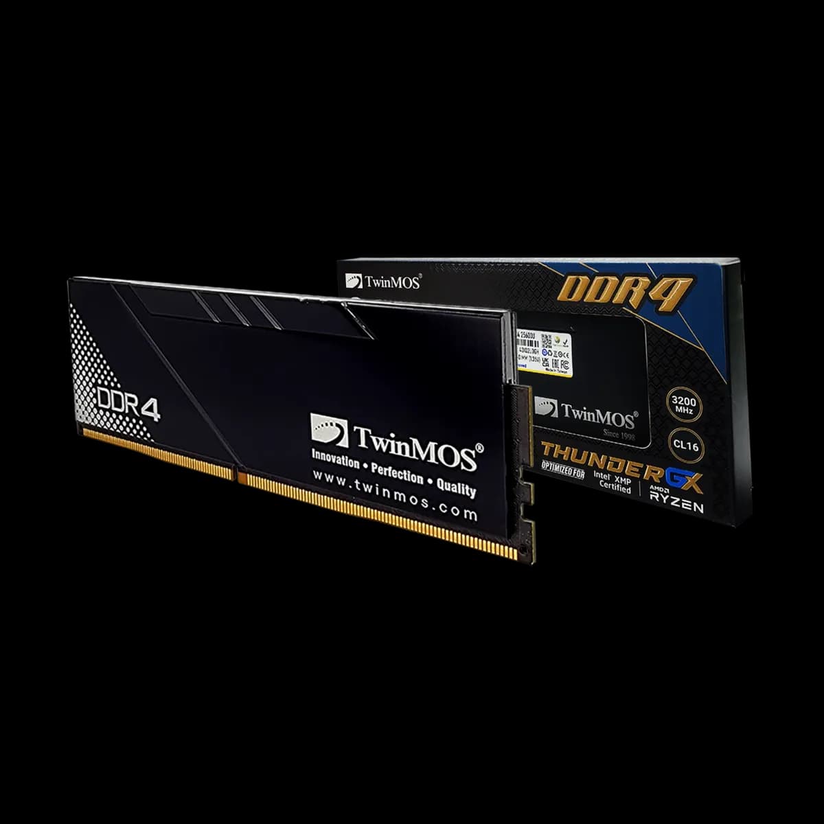 رم کامپیوتر 16 گیگابایت TwinMOS مدل THUNDER GX DDR4 3200MHz — تصویر ۸