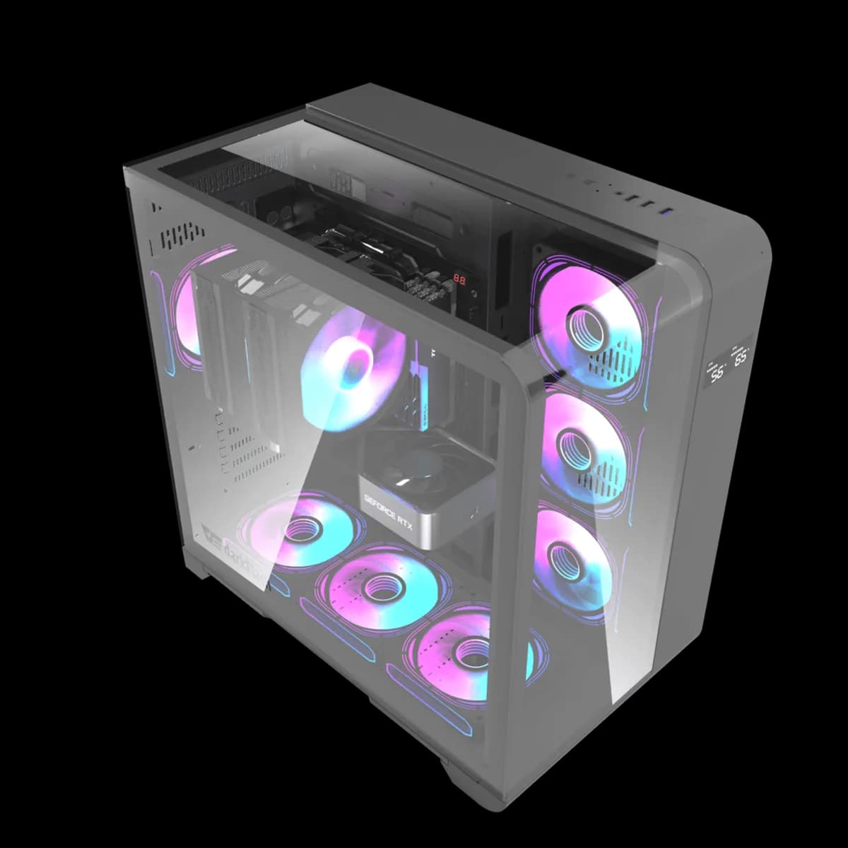 کیس گیمینگ دارک فلش DARKFLASH L280 — تصویر ۴