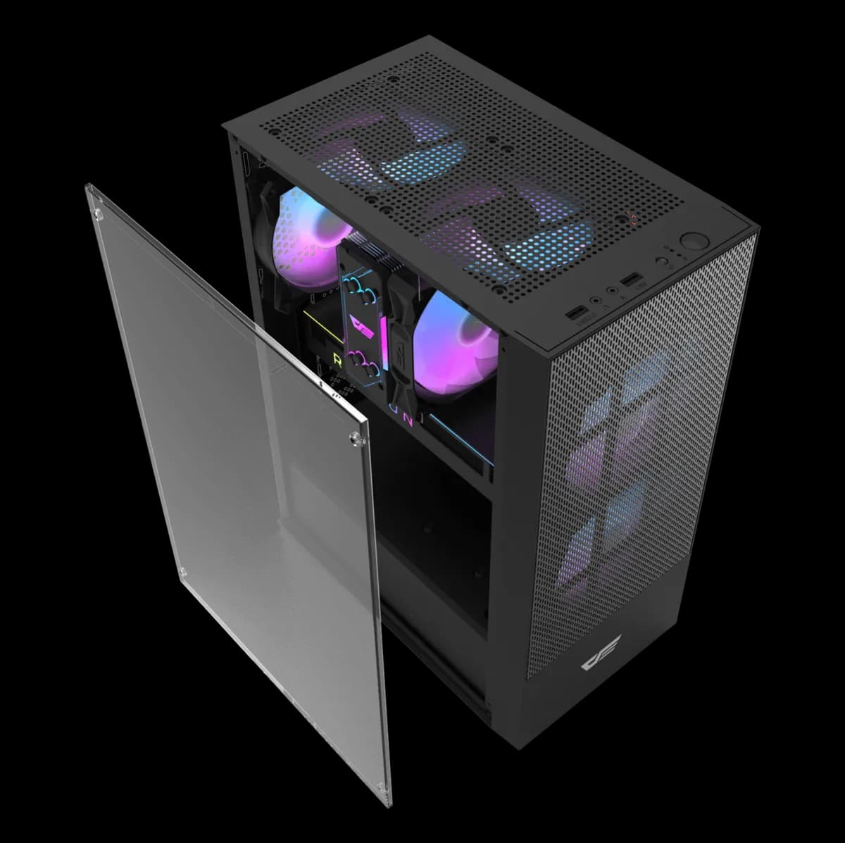 کیس گیمینگ دارک فلش DARKFLASH A290 — تصویر ۱۲
