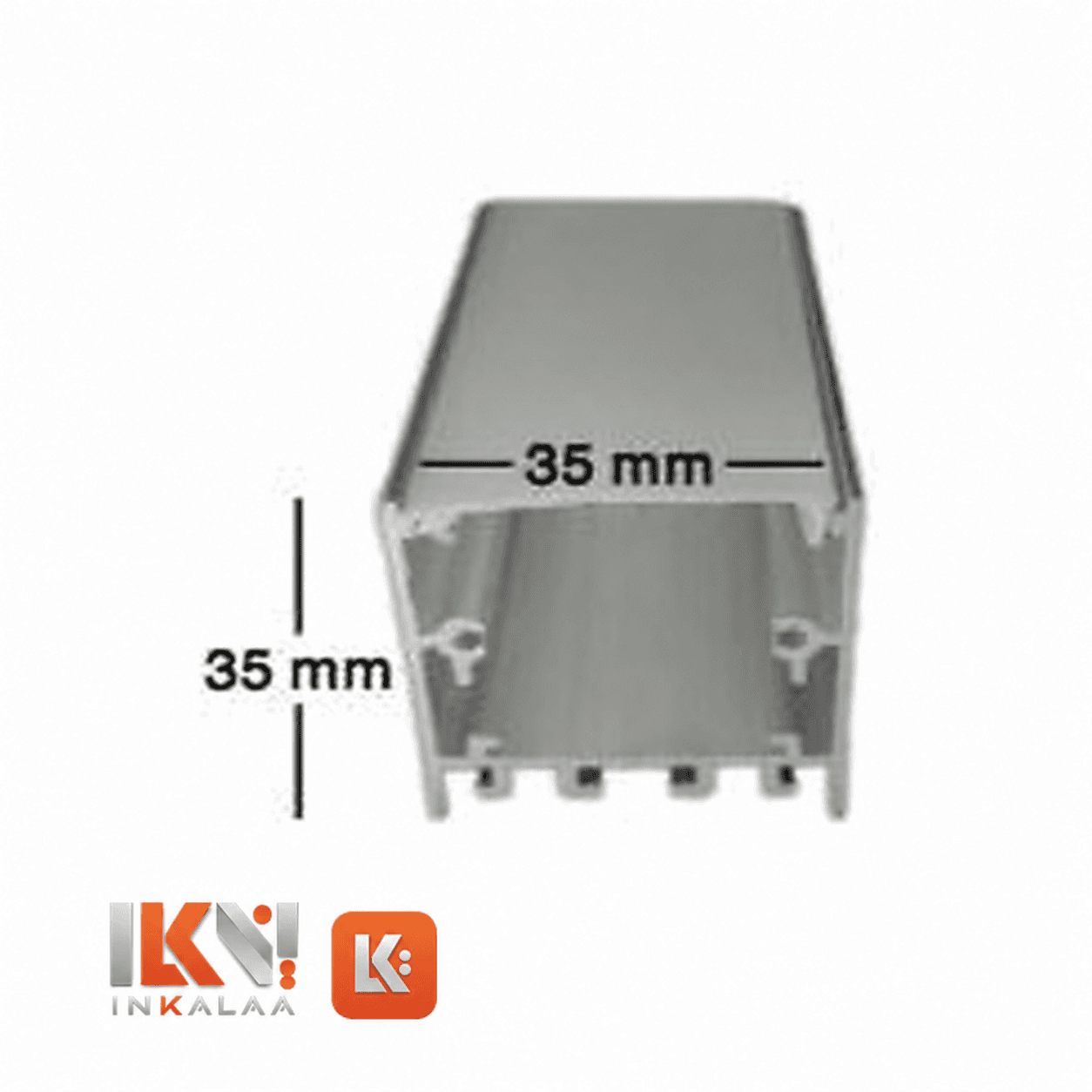 پروفیل نور خطی آویز و روکار دولاین 35 میلیمتر کد 60 ایران هیت سینک