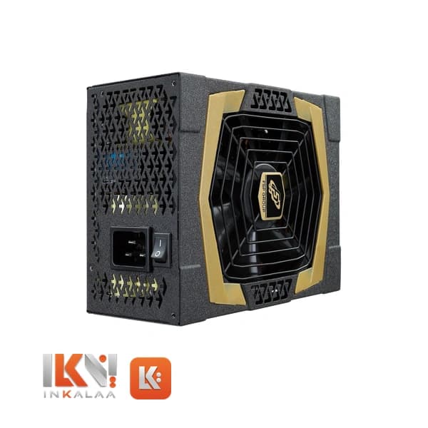 پاور استوک کامپیوتر 1000 وات گلد اف‌اس‌پی مدل AURUM PRO GOLD HM