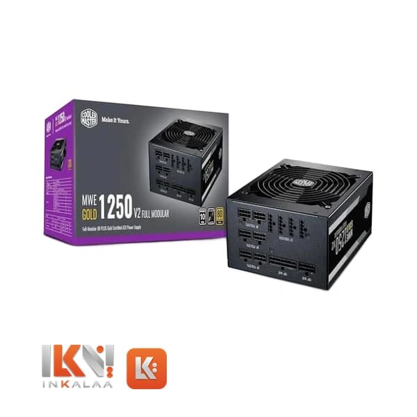 پاور کامپیوتر استوک 1250 وات گلد کولرمستر مدل 1250W V2 Gold FM — تصویر ۲