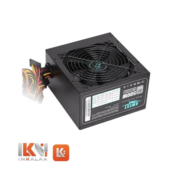 پاور کامپیوتر استوک 500 وات اوست مدل 500W — تصویر ۹