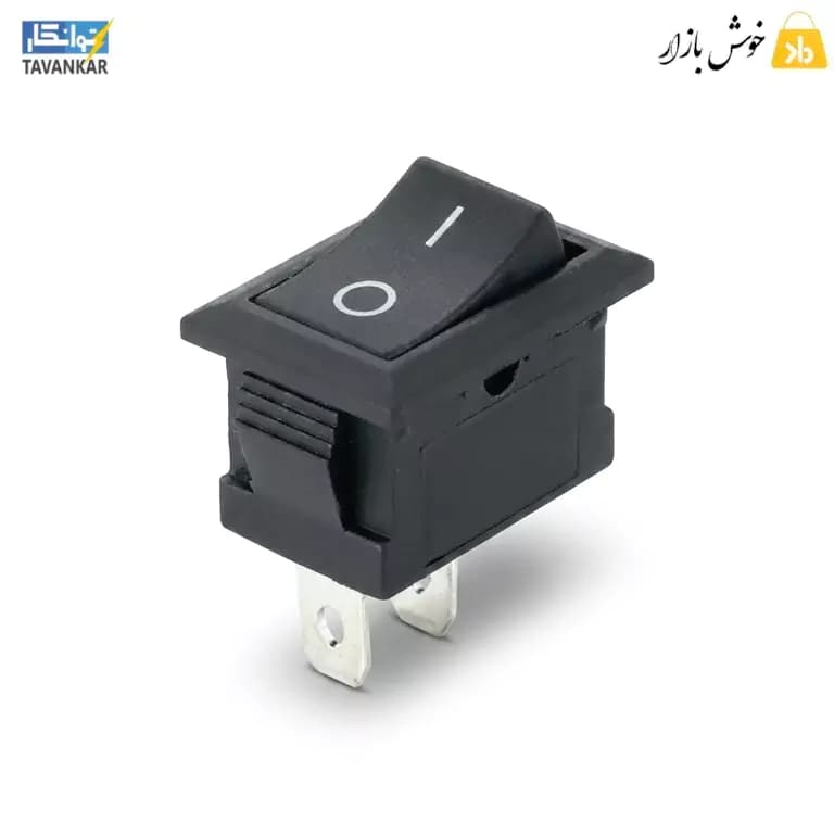 کلید راکر 2 حالته 2 پایه KCD1-101 — تصویر ۴
