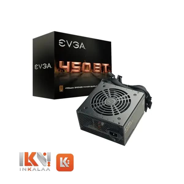 پاور کامپیوتر استوک 450 وات EVGA مدل 450W BT
