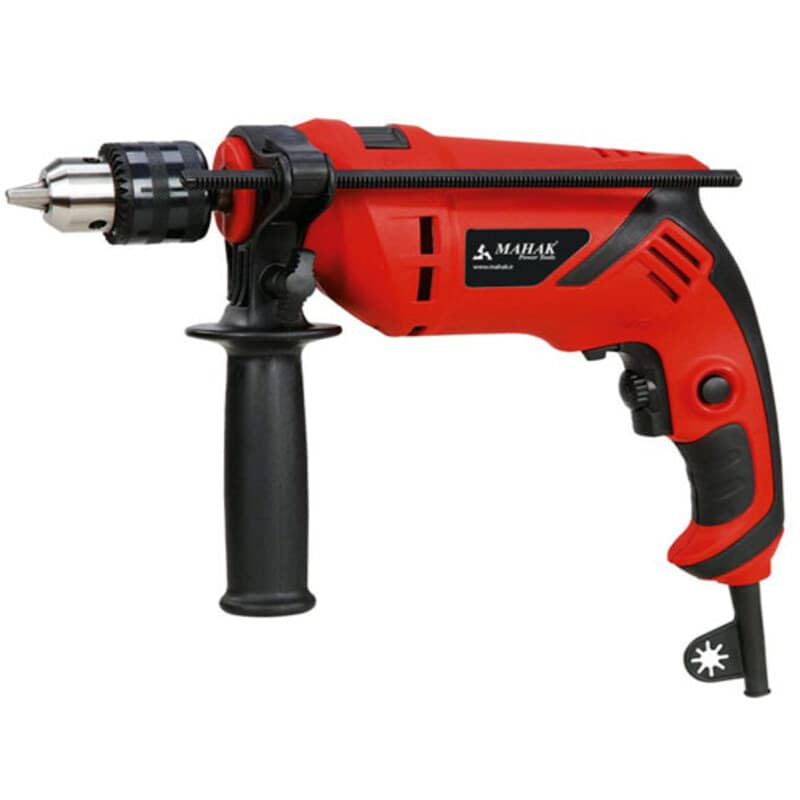 دریل دستی ۱۳ میلیمتر ۸۵۰ وات چکشی دور متغیر محک مدل DM-850/1 — تصویر ۳