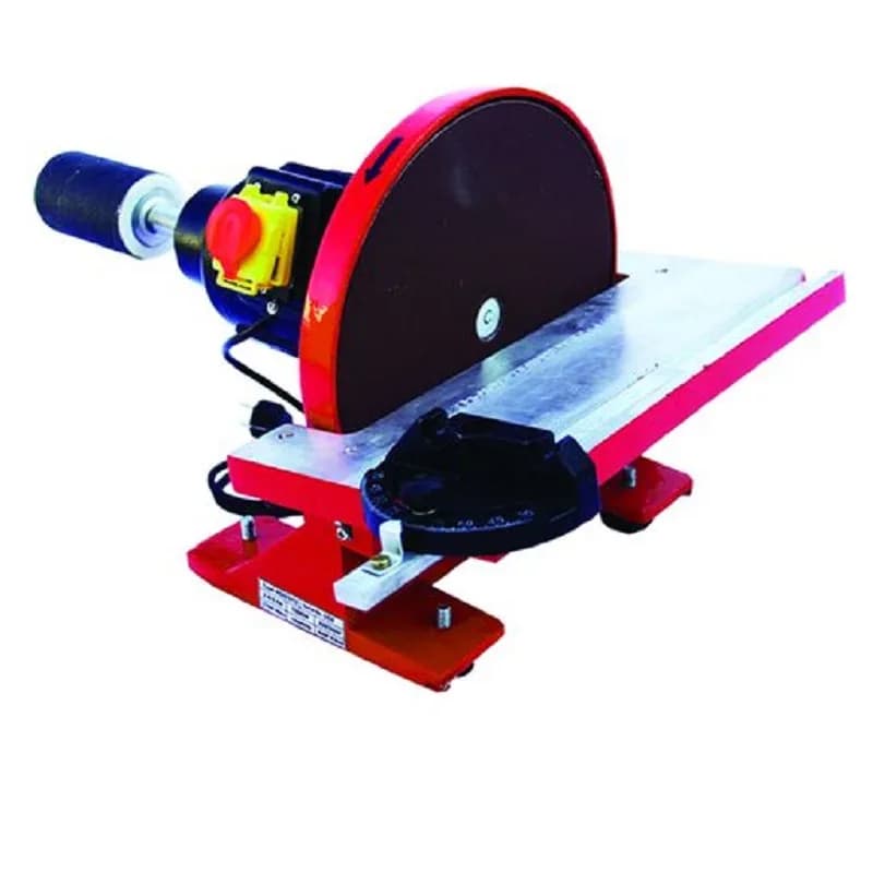 دستگاه سنباده دیسکی 300 میلیمتر و غلتکی 120 میلیمتر محک مدل RDS-5/12