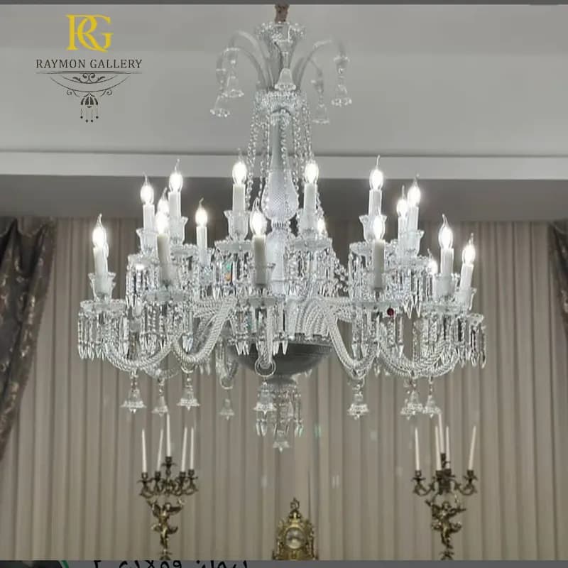 لوستر باکارات فرانسوی کلاسیک زنیت (18 شاخه)