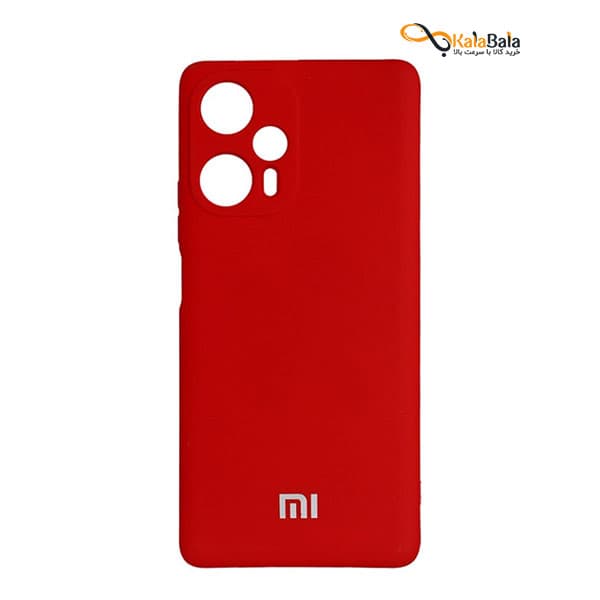قاب سیلیکونی محافظ لنزدار برای گوشی موبایل شیائومی Xiaomi Poco F5 5G