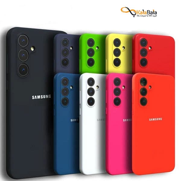 قاب سیلیکونی محافظ لنزدار برای گوشی موبایل سامسونگ Samsung Galaxy A55 5G — تصویر ۴