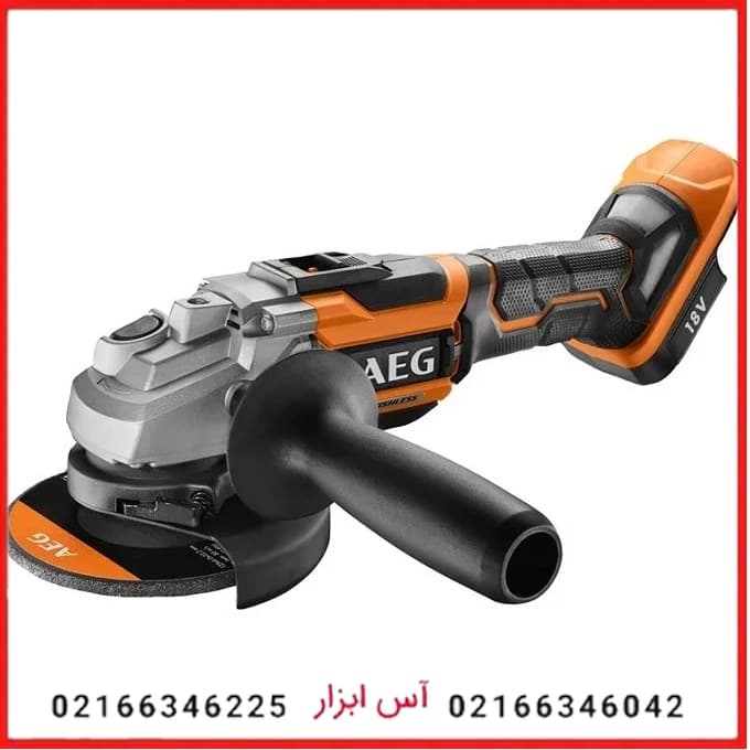 مینی فرز شارژی 18 ولت آاگ مدل BEWS18-125BL-0 — تصویر ۳