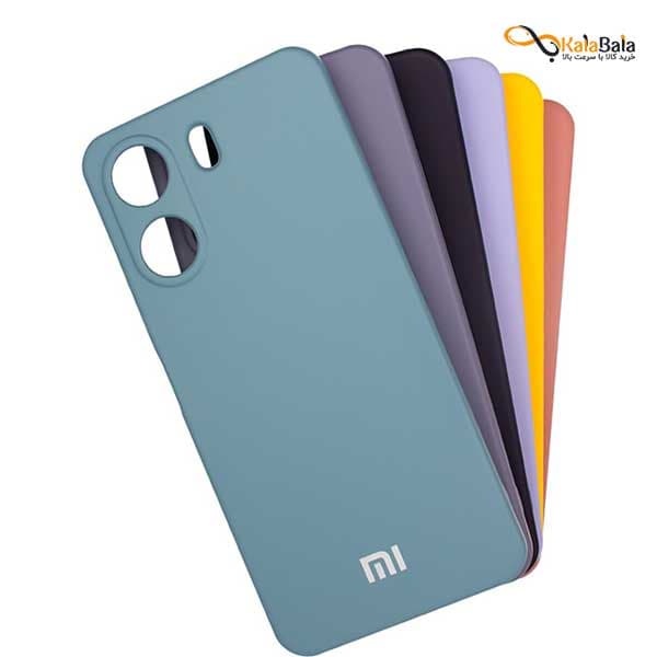 قاب سیلیکونی محافظ لنزدار برای گوشی موبایل شیائومی Xiaomi Poco C65 — تصویر ۱۱