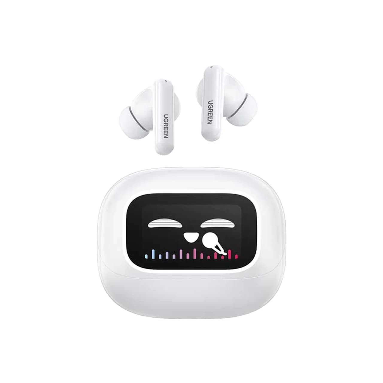 ایرفون بی سیم UGREEN مدل EchoBuds Magic WS211-55137 ANC – سفید (گارانتی 18 ماهه آسان پیشرو) — تصویر ۹