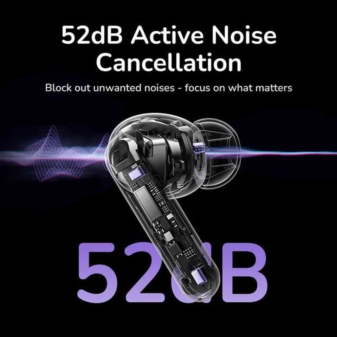 ایرفون بی سیم UGREEN مدل EchoBuds Magic WS211-55137 ANC – سفید (گارانتی 18 ماهه آسان پیشرو) — تصویر ۱۲