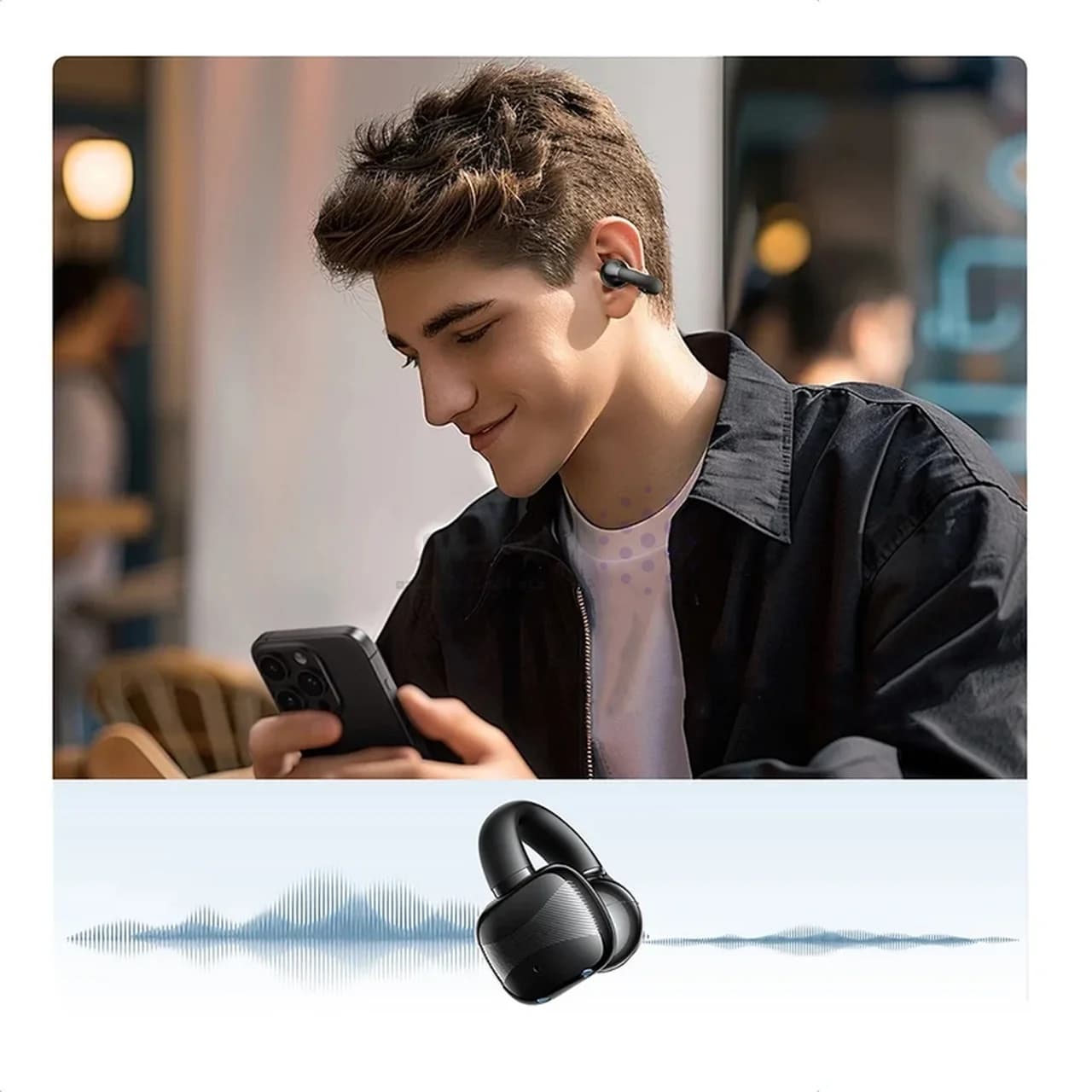 ایرفون بی سیم UGREEN مدل HiTune S3 WS209-45785 – مشکی (گارانتی 18 ماهه آسان پیشرو) — تصویر ۹