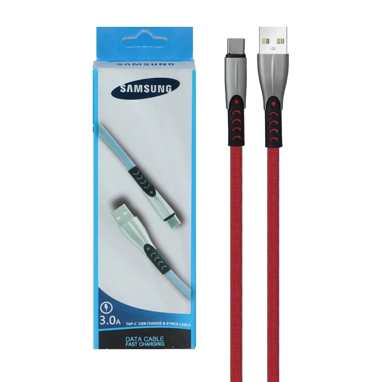 کابل شارژ فست Samsung Type-C مدل SA-0540 – قرمز – RYL