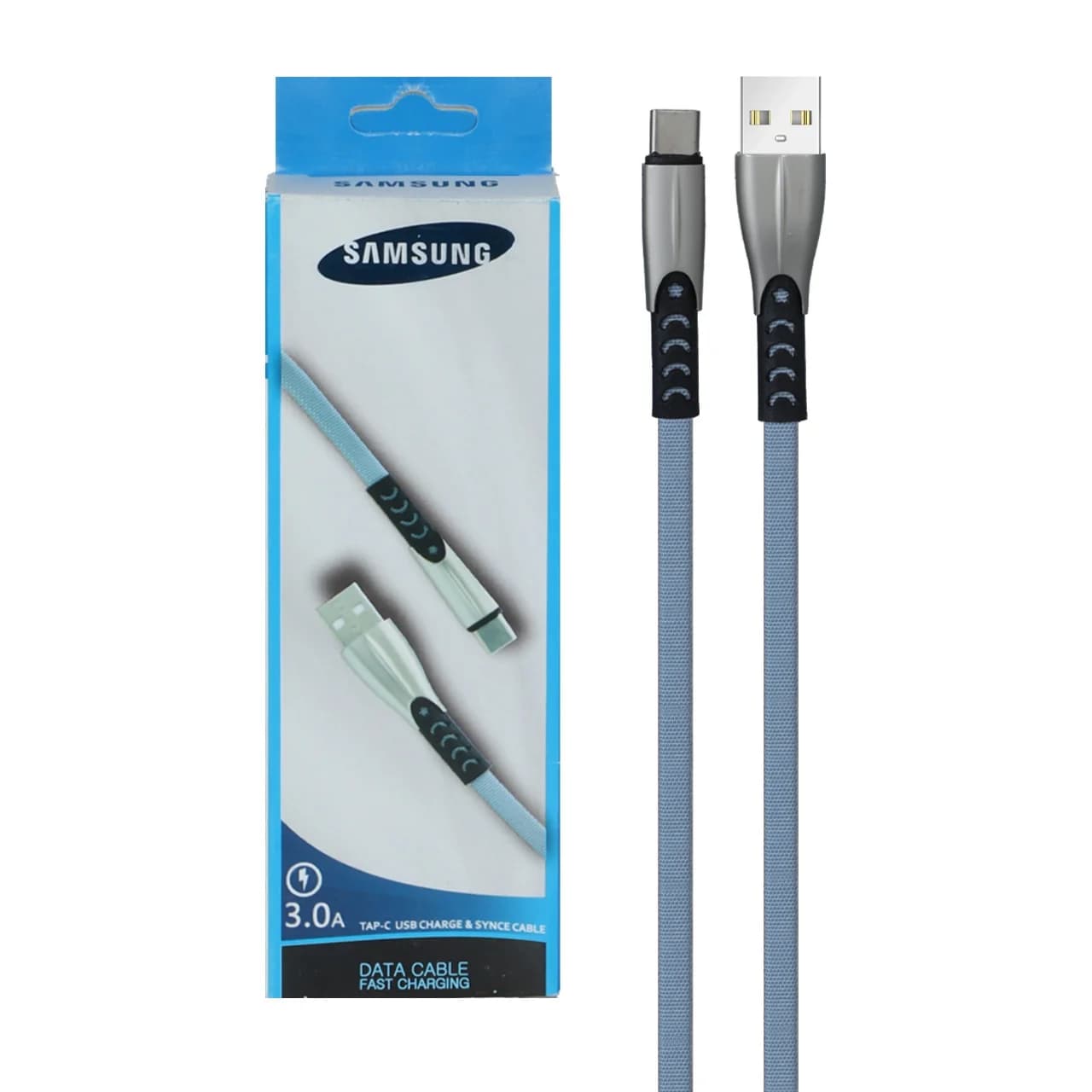 کابل شارژ فست Samsung Type-C مدل SA-0540 – طوسی – RYL — تصویر ۳