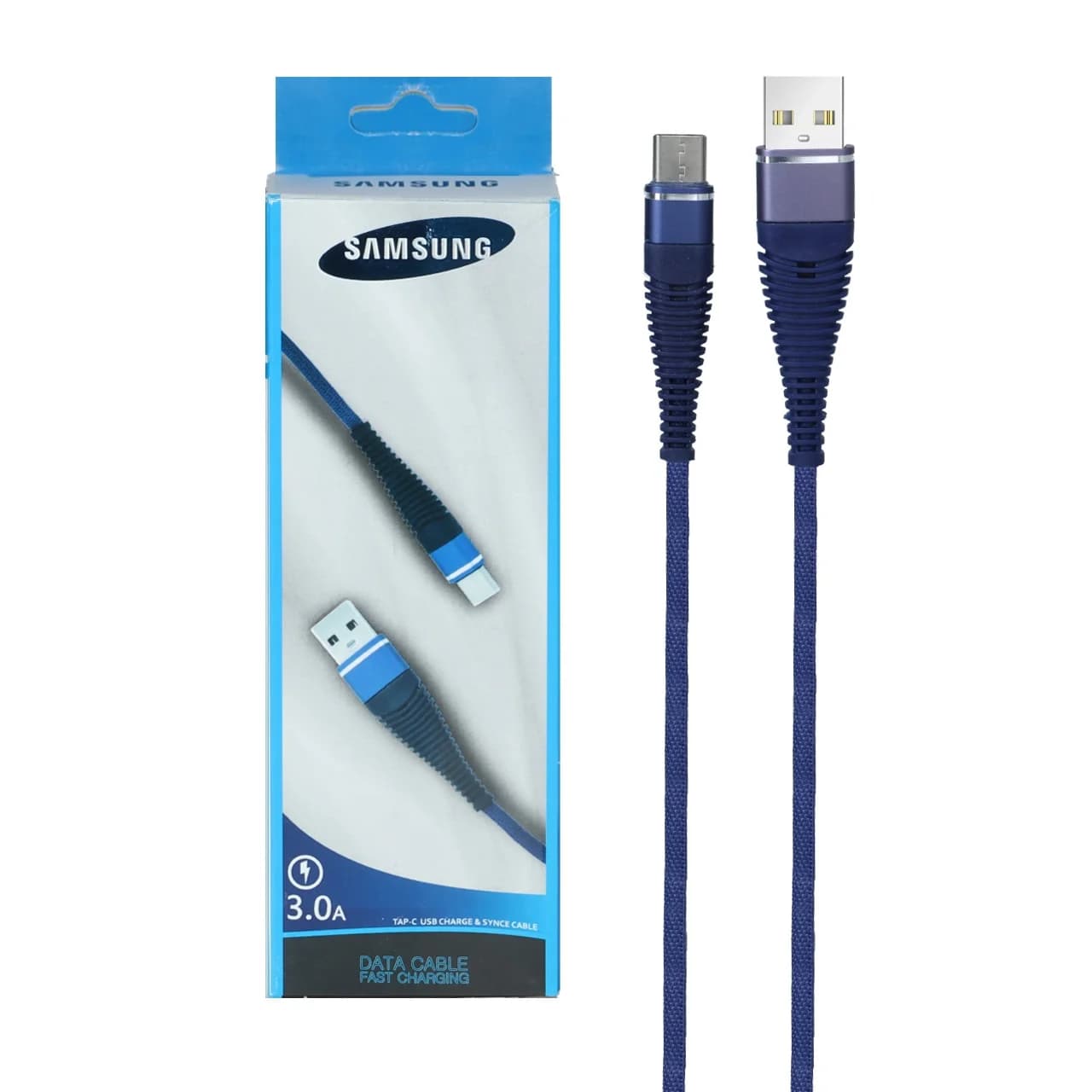 کابل شارژ فست Samsung Type-C مدل SA-6778 – سرمه ای – RYL