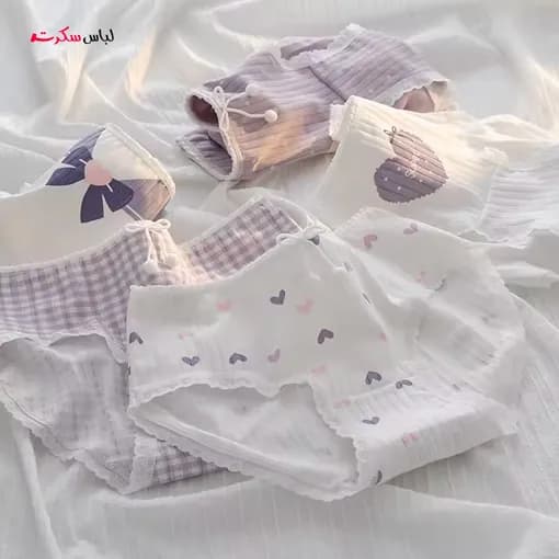 شورت فانتزی زنانه بسته 2 عددی ls0297 — تصویر ۸