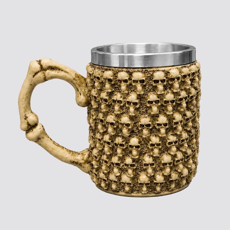ماگ اسکلتی مدل Gothic 3D Skull کد ICH-26E0244 — تصویر ۷