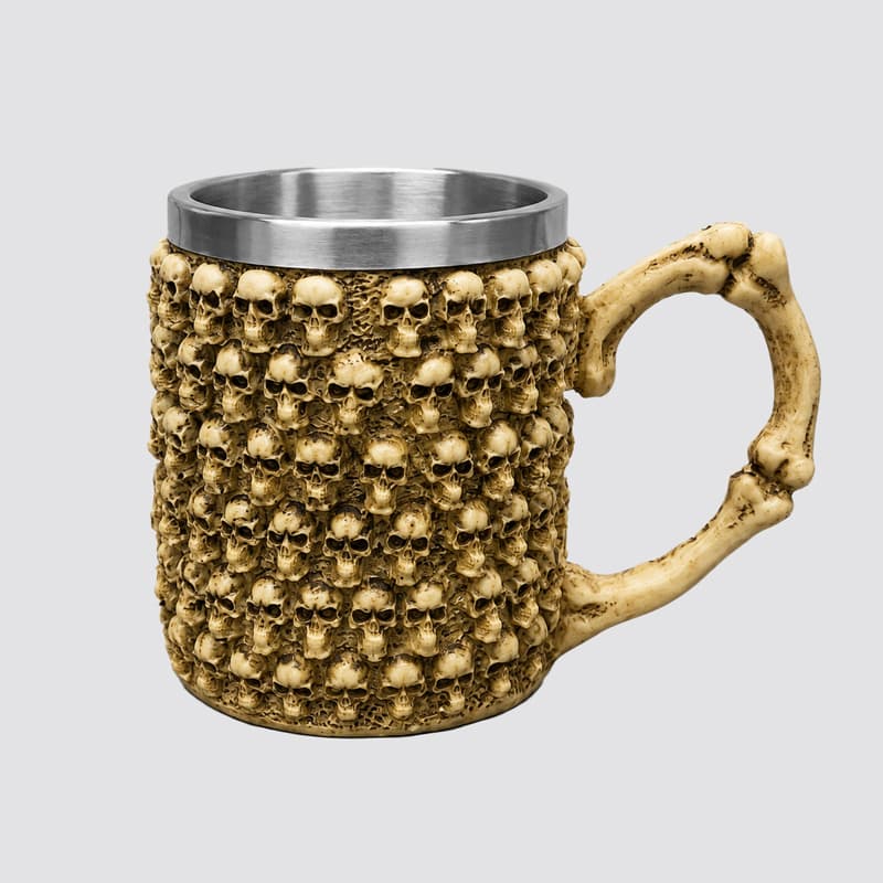 ماگ اسکلتی مدل Gothic 3D Skull کد ICH-26E0244 — تصویر ۱۰