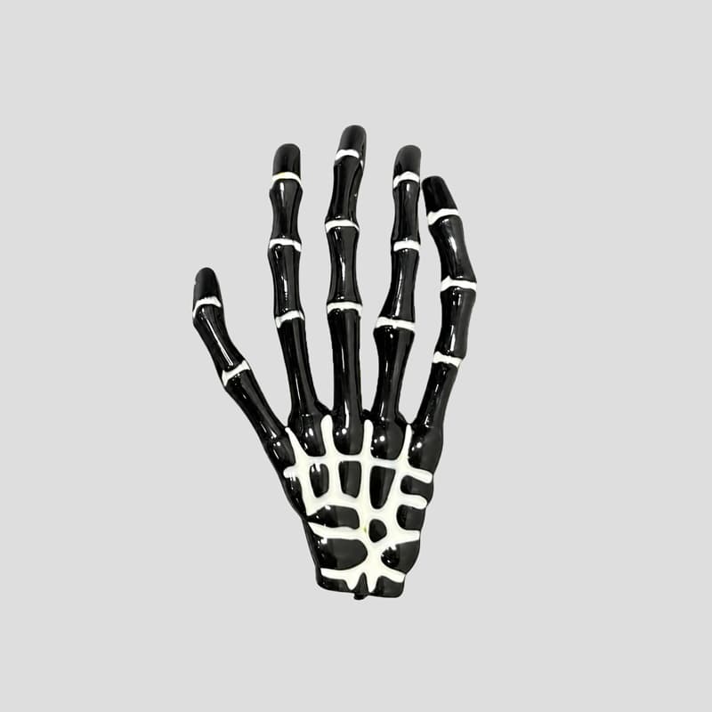 گیره مو فانتزی طرح دست اسکلتی کد ICH-26E01055 — تصویر ۱۰