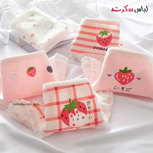 شورت فانتزی نخی بسته 2 عددی ls164 — تصویر ۹