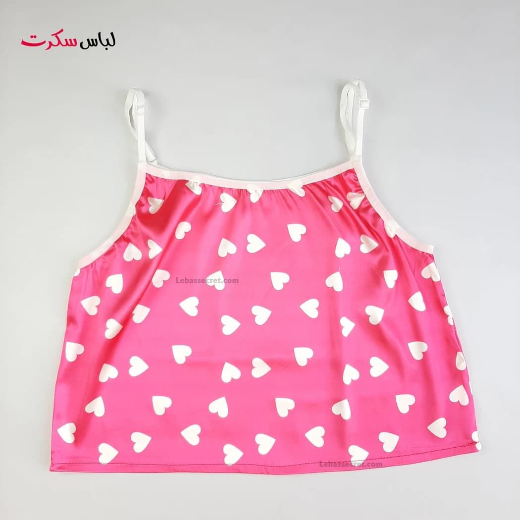 تاپ و شلوارک قلبی Ls0827 — تصویر ۳