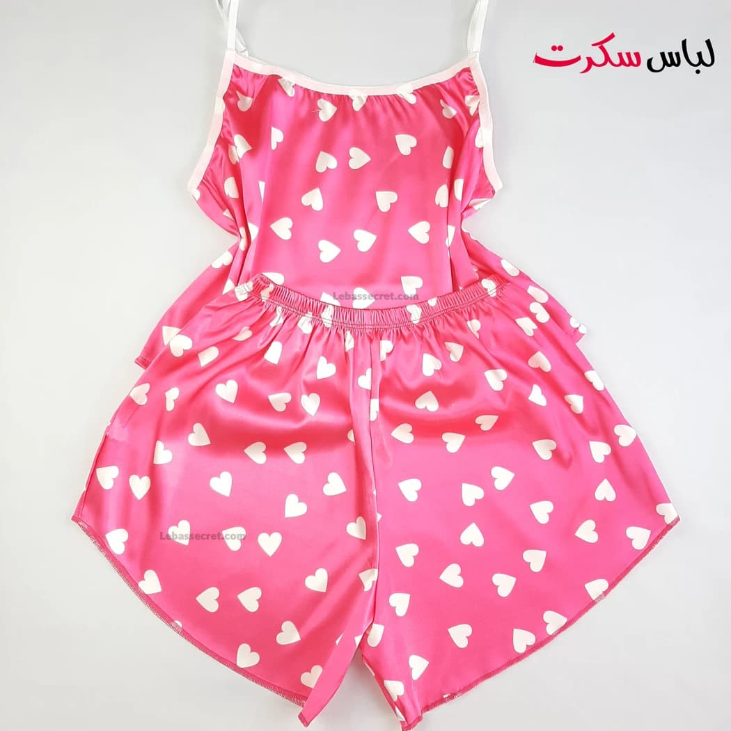 تاپ و شلوارک قلبی Ls0827