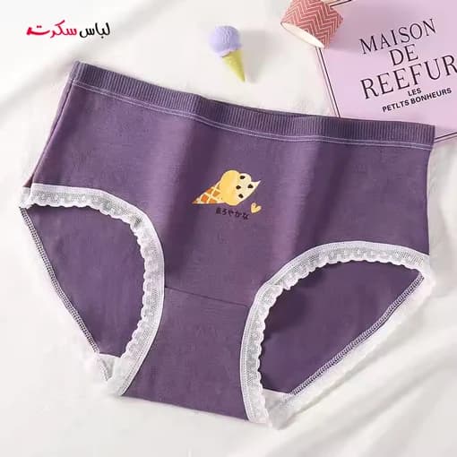شورت نخی فانتزی زنانه بسته 2عددی ls2031 — تصویر ۷