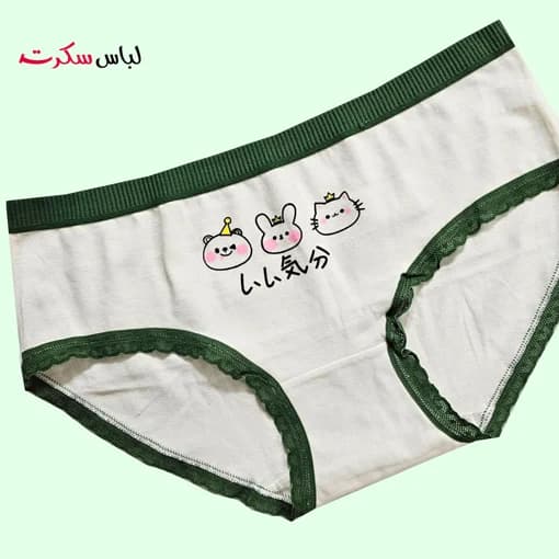 شورت نخی عروسکی بسته 2عددی زنانه ls6358 — تصویر ۴